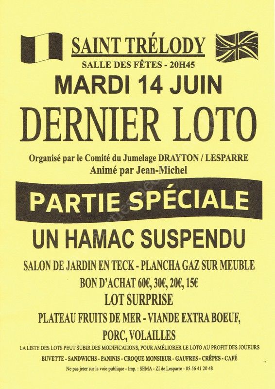 Se Divertir Dans Le Medoc Agenda Loto