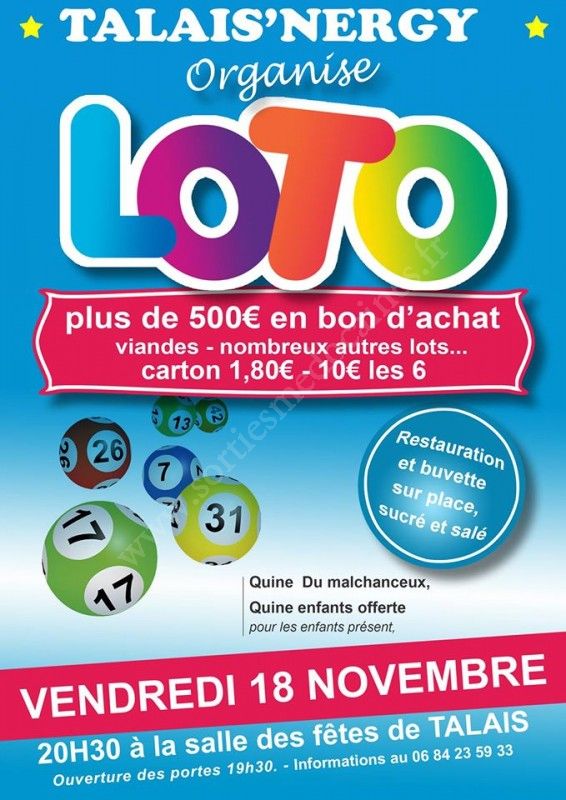 Se divertir dans le Médoc - Agenda - Loto