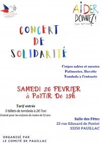 Concert de la Solidarité