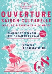 Ouverture de la Saison Culturelle 2018