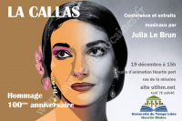 La Callas, hommage 100ème anniversaire