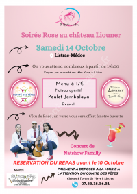 Soirée Rose Château Liouner