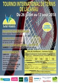 Tournoi International de Tennis de Lacanau 2018